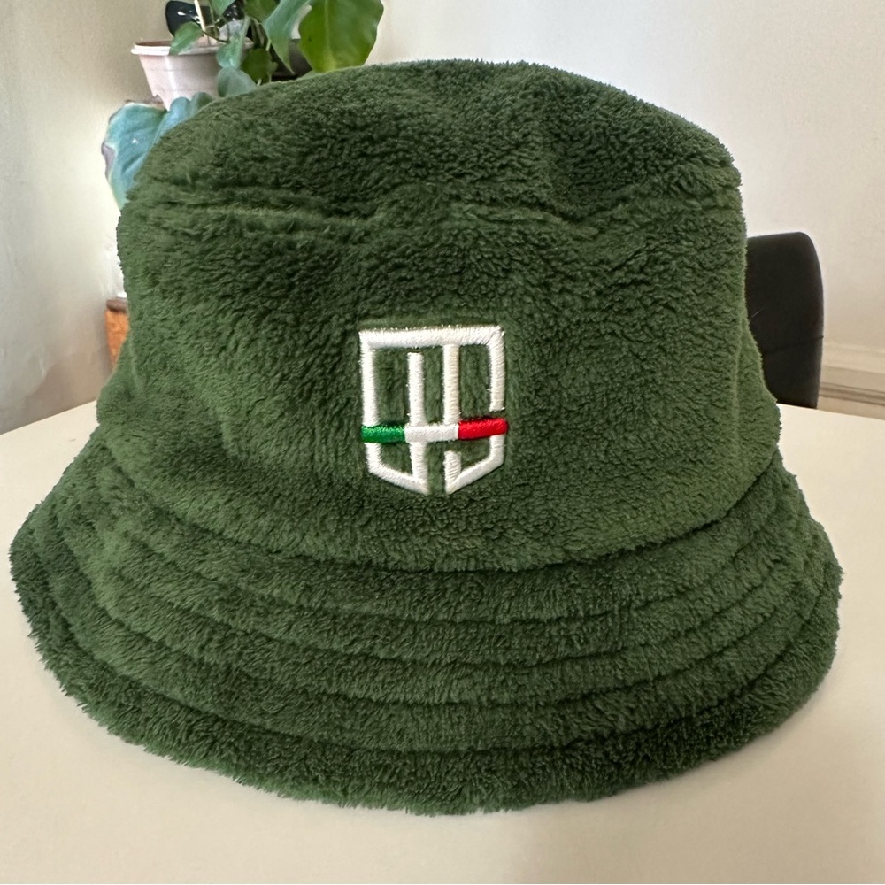 uomosport Terry Bucket Hat In Verde/Green One Size Fit